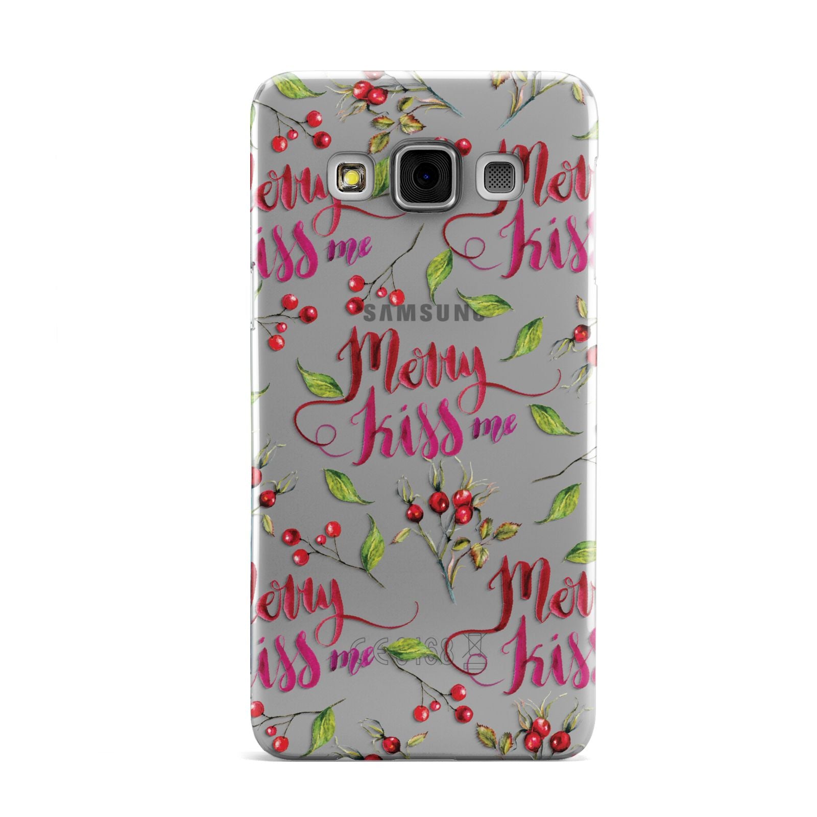 Merry kiss me Samsung Galaxy A3 Case