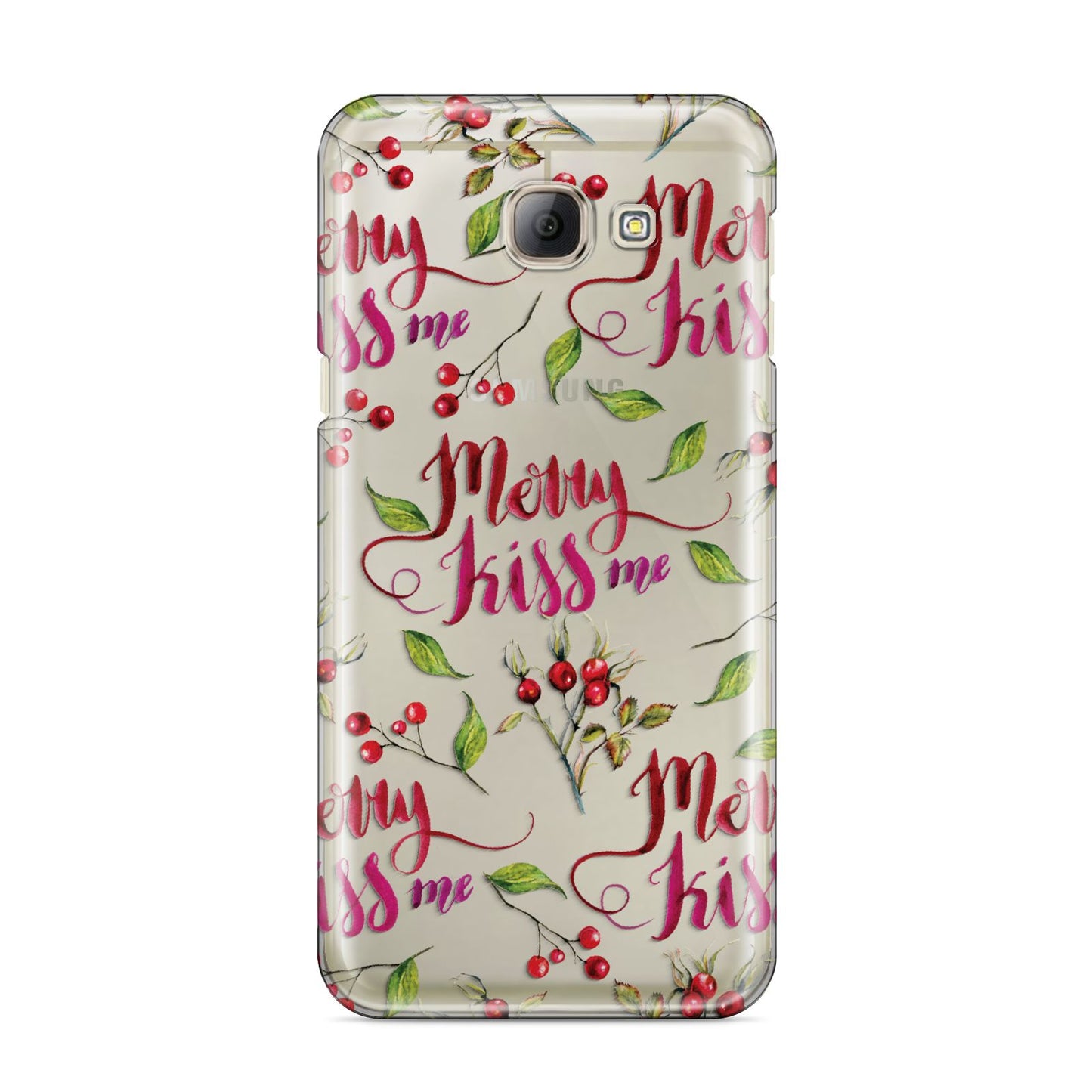 Merry kiss me Samsung Galaxy A8 2016 Case
