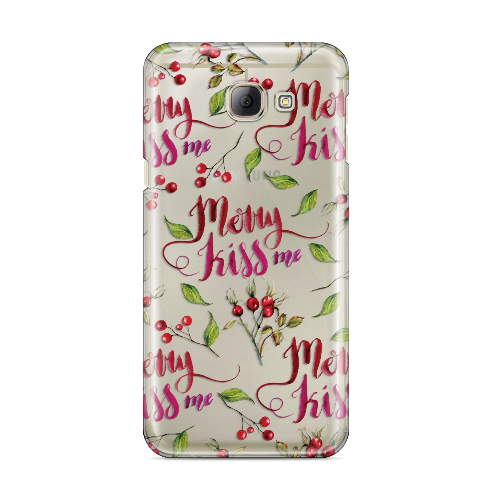 Merry kiss me Samsung Galaxy A8 2016 Case