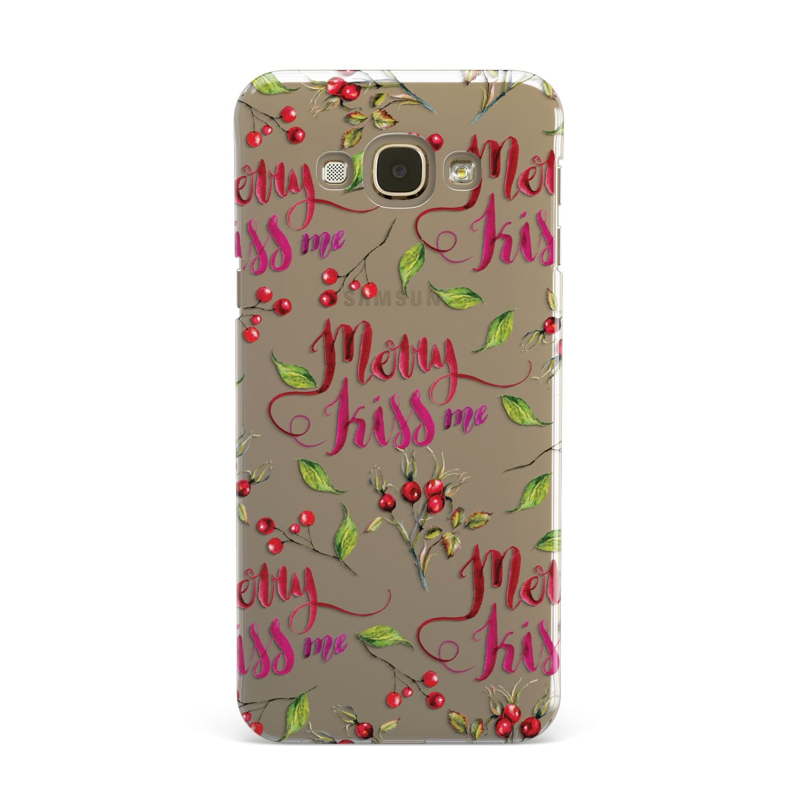 Merry kiss me Samsung Galaxy A8 Case