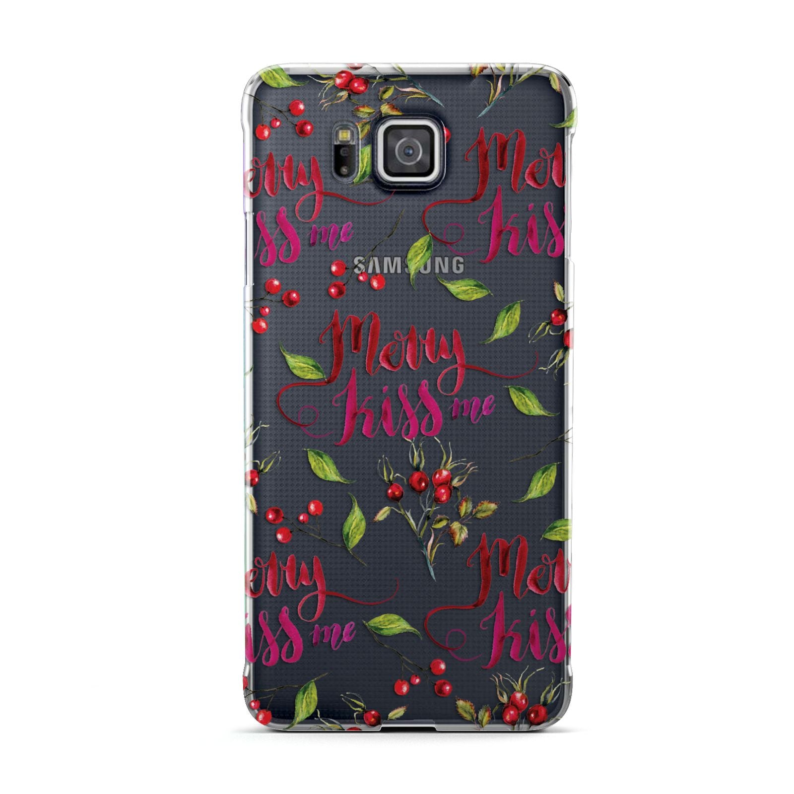 Merry kiss me Samsung Galaxy Alpha Case