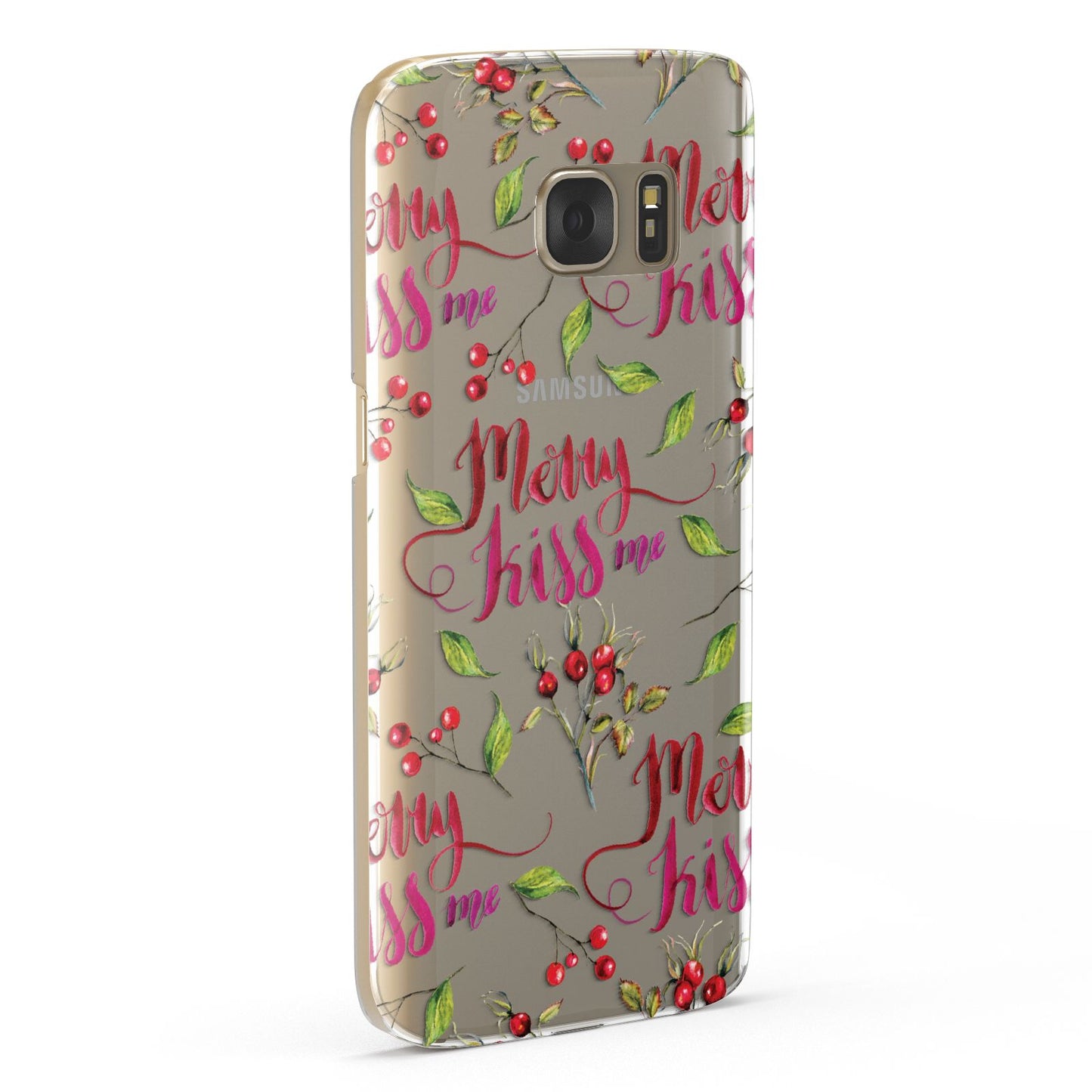 Merry kiss me Samsung Galaxy Case Fourty Five Degrees