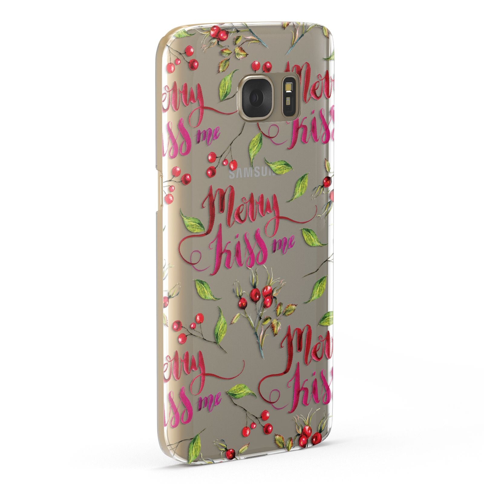 Merry kiss me Samsung Galaxy Case Fourty Five Degrees