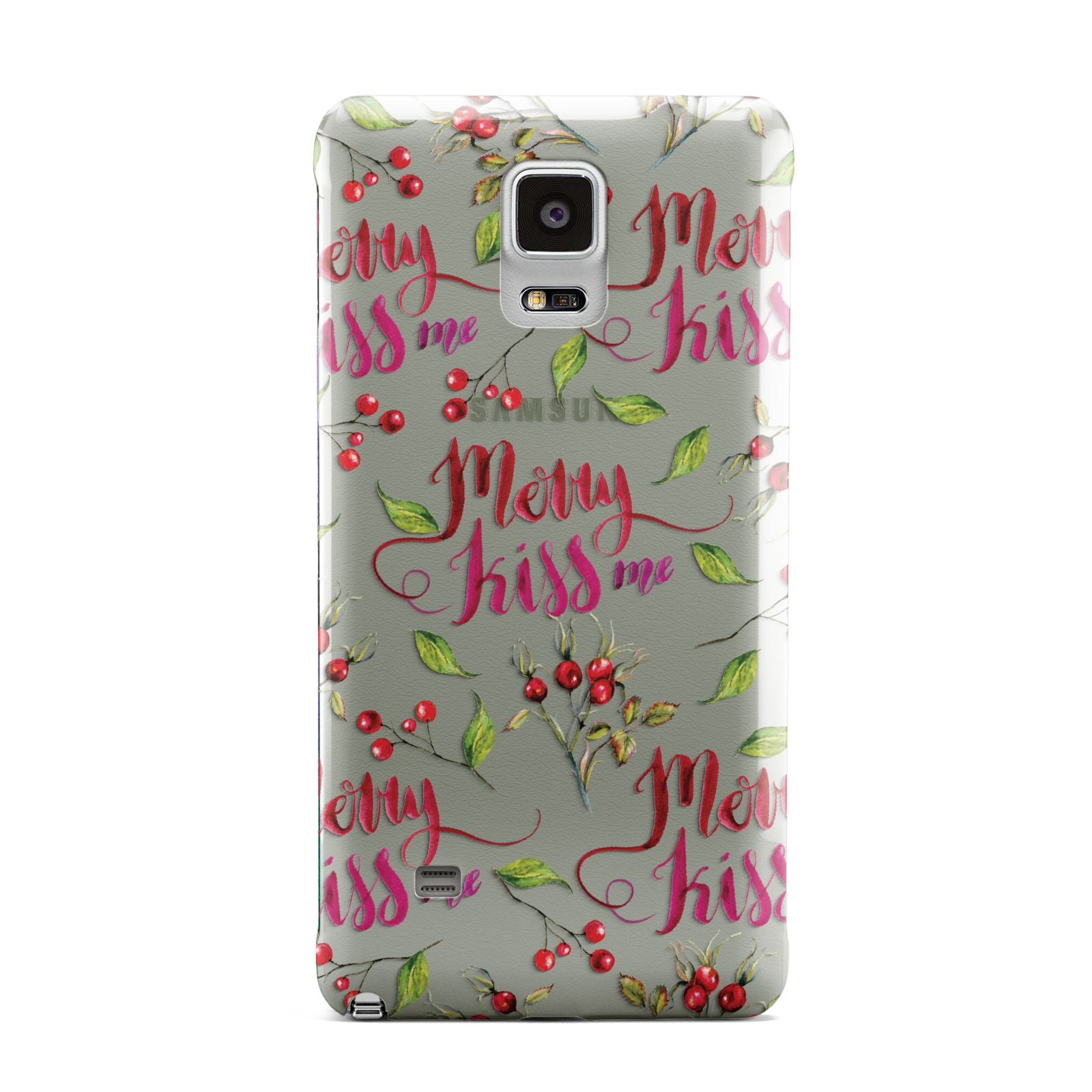 Merry kiss me Samsung Galaxy Note 4 Case