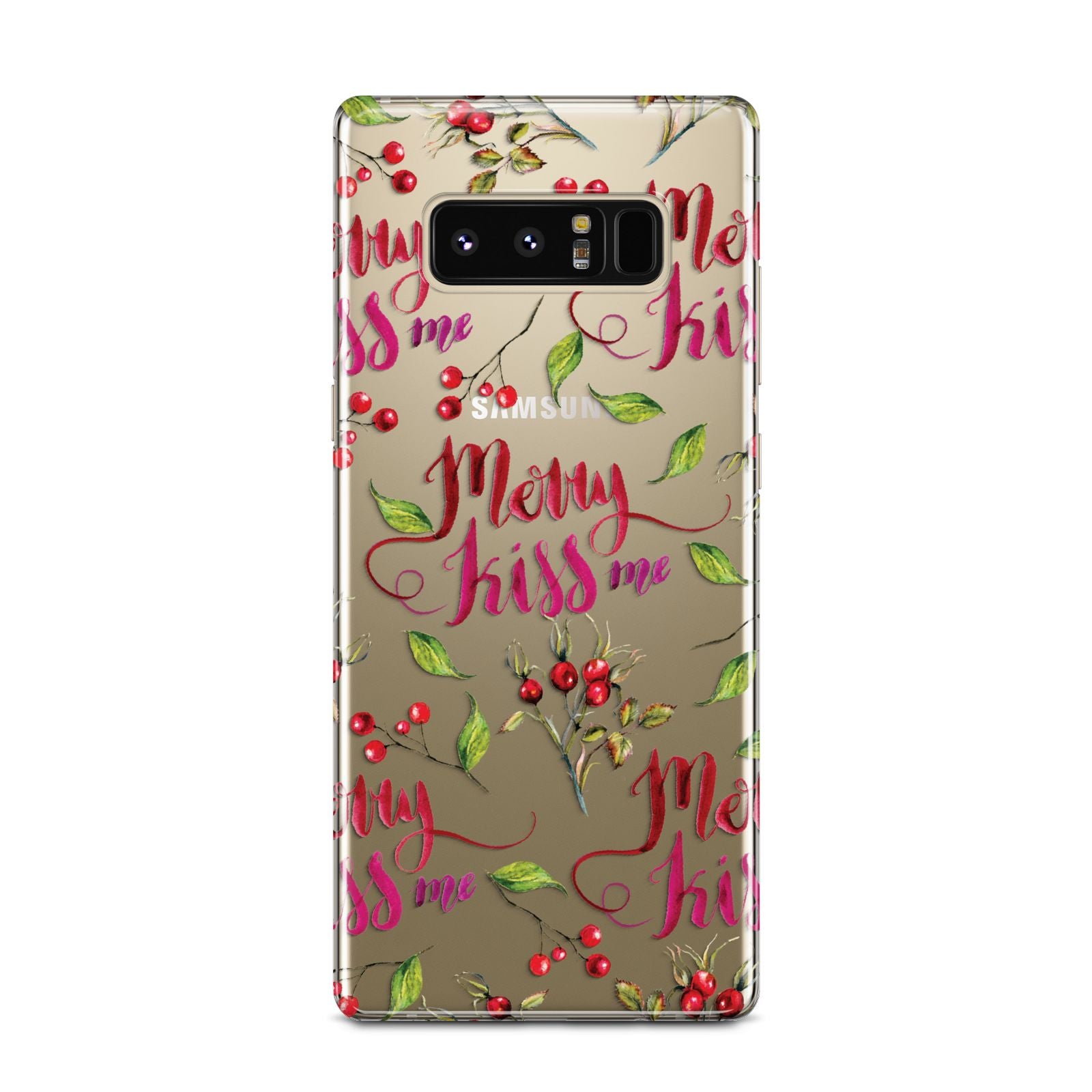 Merry kiss me Samsung Galaxy Note 8 Case