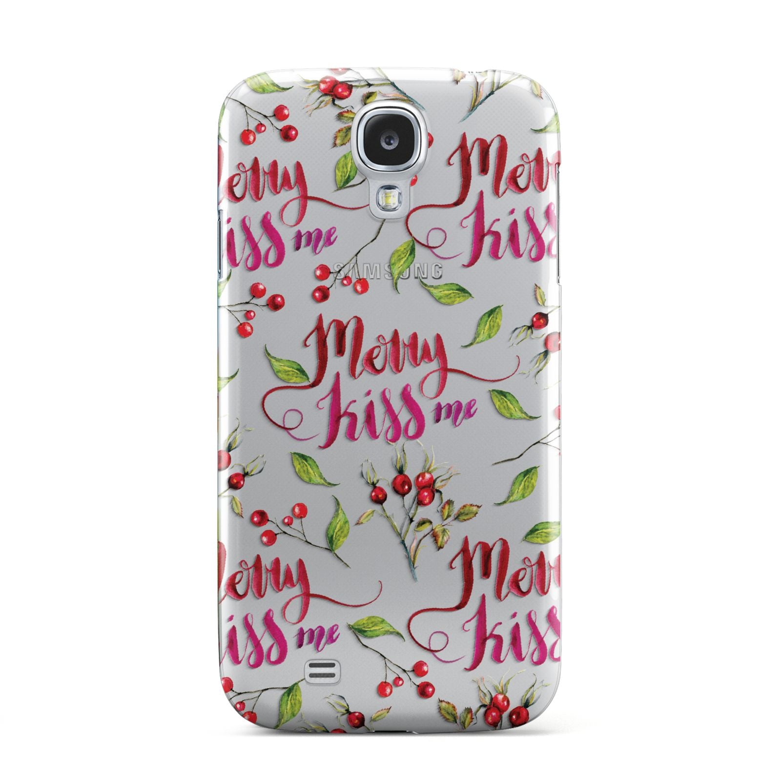 Merry kiss me Samsung Galaxy S4 Case