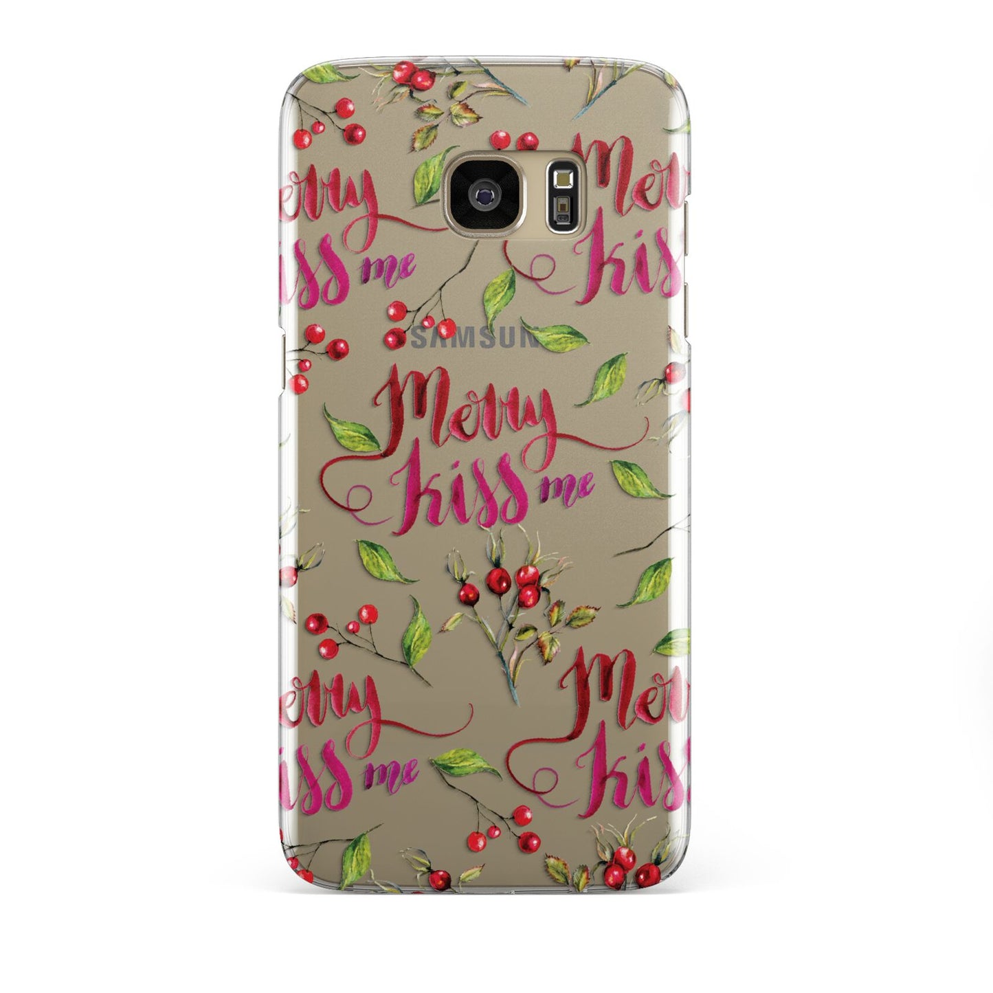 Merry kiss me Samsung Galaxy S7 Edge Case
