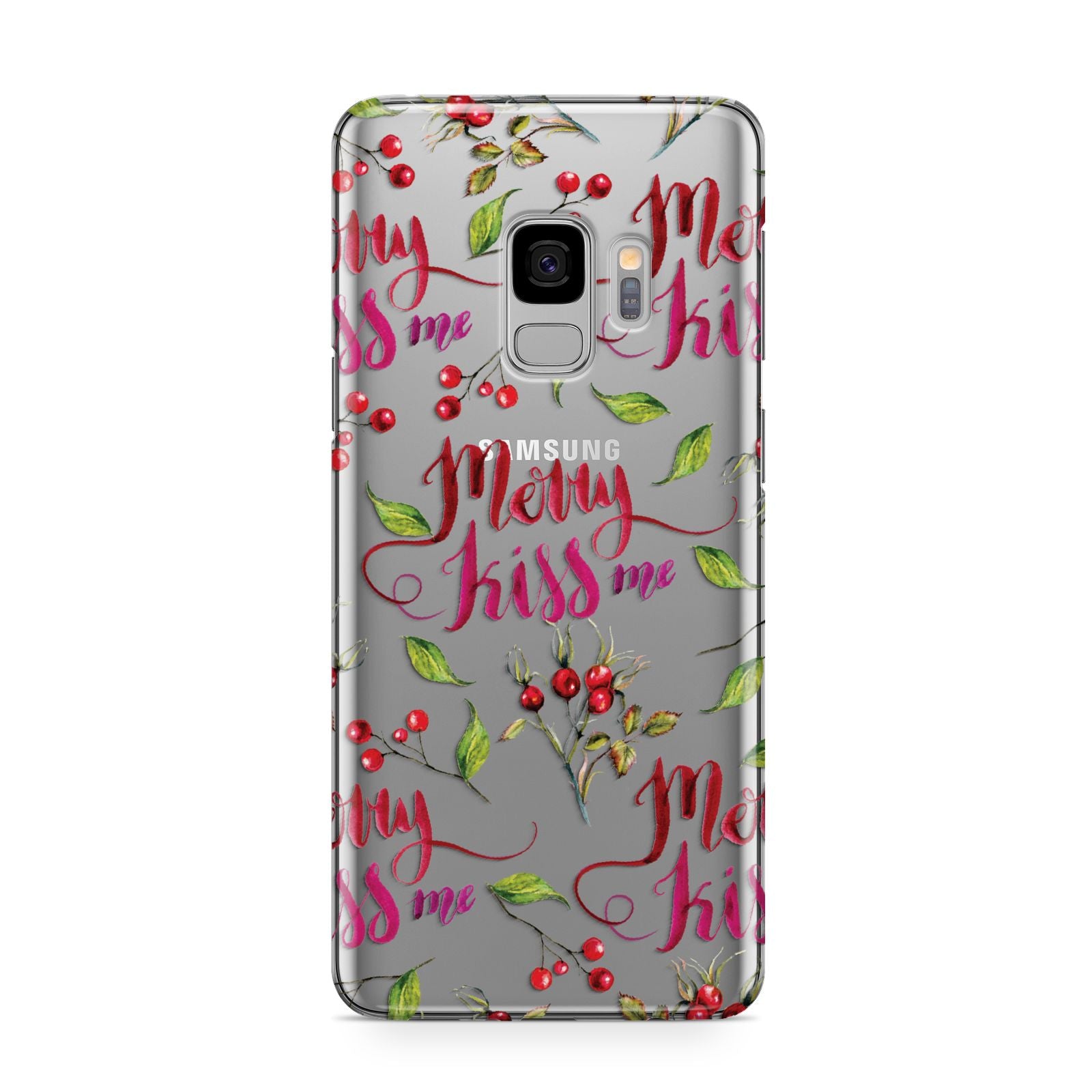 Merry kiss me Samsung Galaxy S9 Case