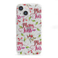 Merry kiss me iPhone 13 Mini Clear Bumper Case