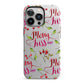 Merry kiss me iPhone 13 Pro Full Wrap 3D Tough Case