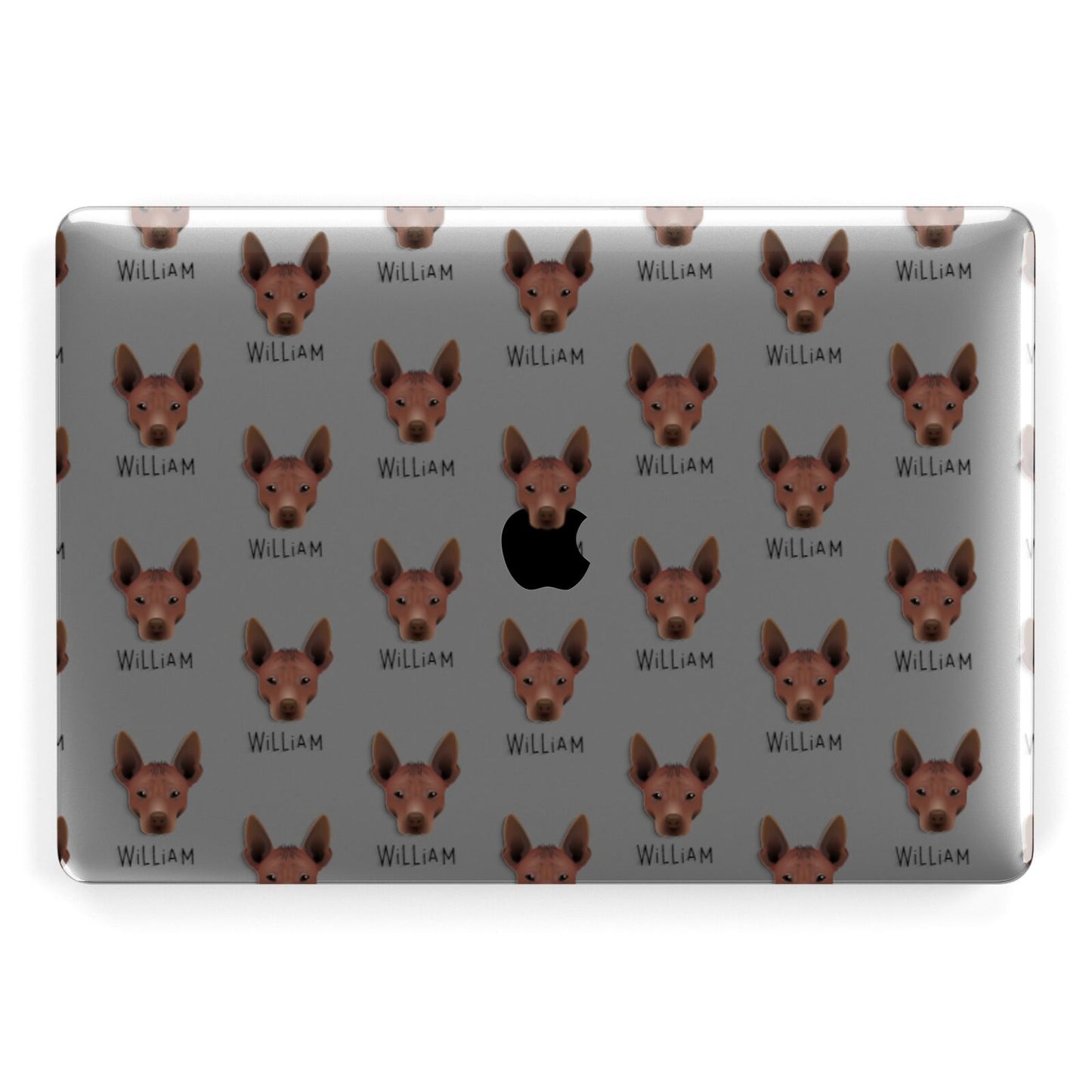 Mexican Hairless Icon with Name Apple MacBook Case