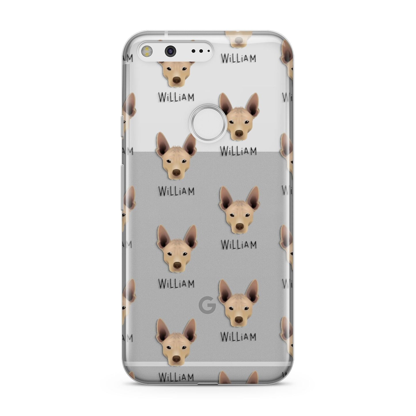 Mexican Hairless Icon with Name Google Pixel Case