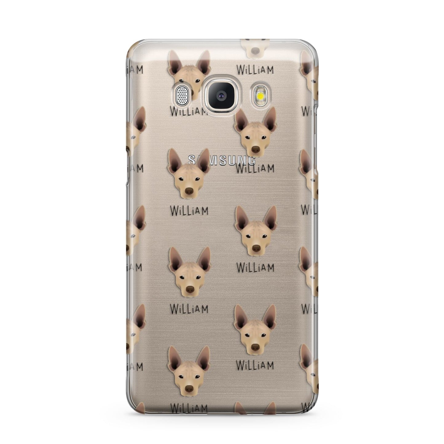 Mexican Hairless Icon with Name Samsung Galaxy J5 2016 Case