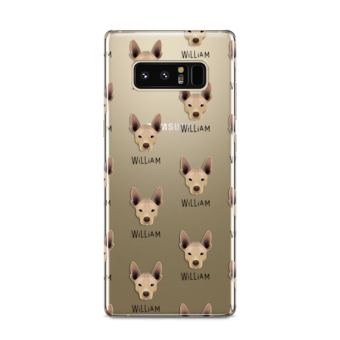Mexican Hairless Icon with Name Samsung Galaxy S8 Case