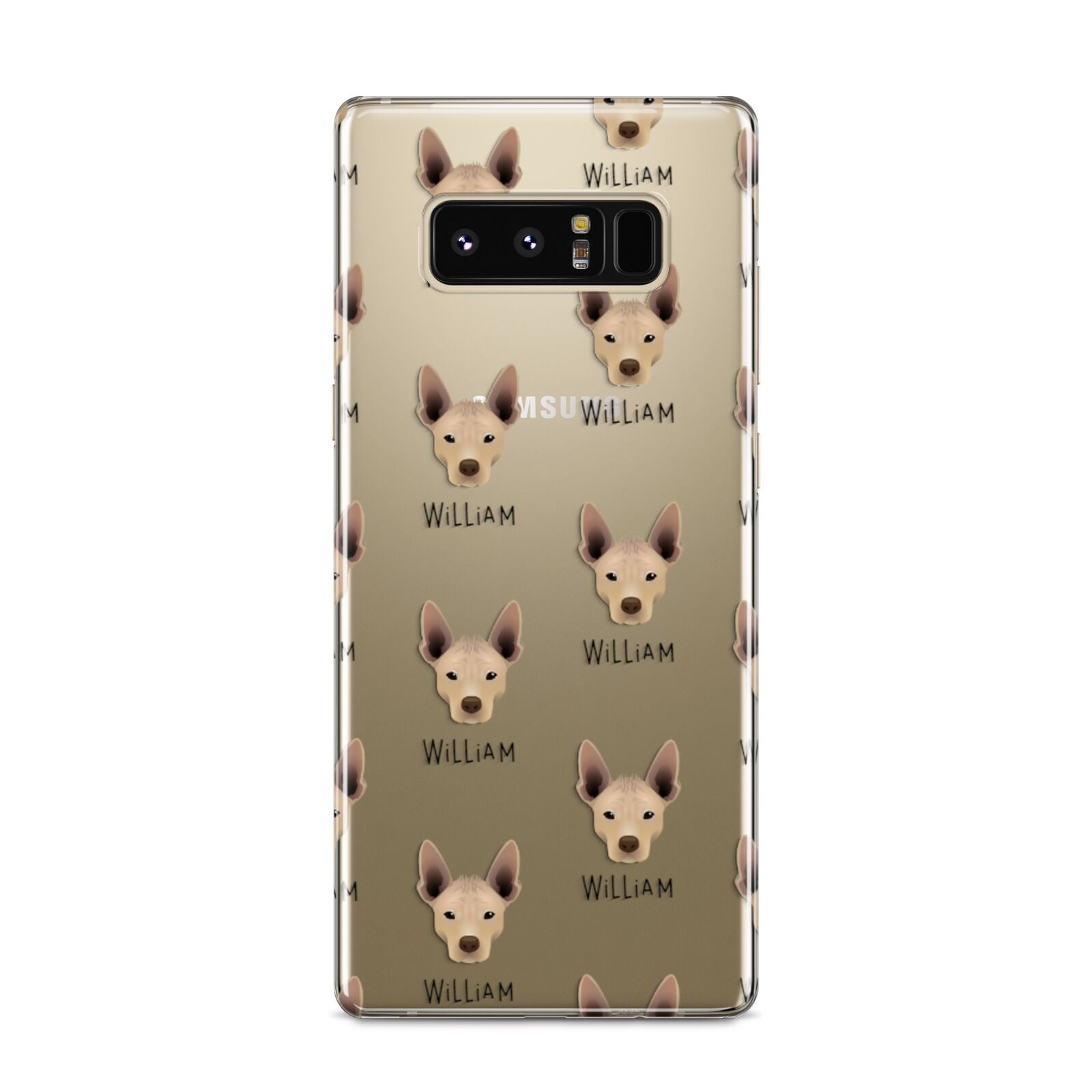 Mexican Hairless Icon with Name Samsung Galaxy S8 Case