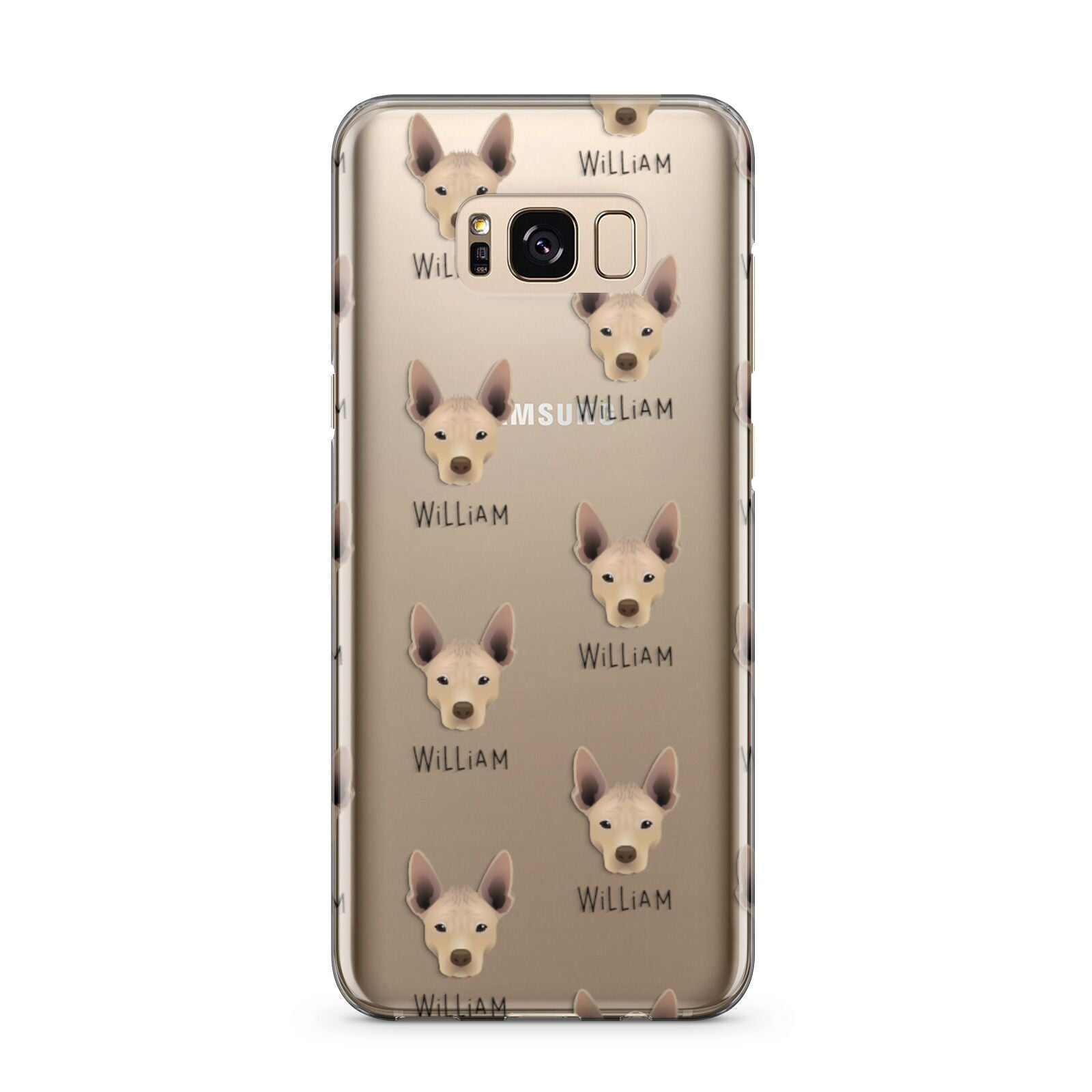Mexican Hairless Icon with Name Samsung Galaxy S8 Plus Case