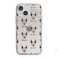 Mexican Hairless Icon with Name iPhone 13 Mini TPU Impact Case with White Edges