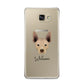 Mexican Hairless Personalised Samsung Galaxy A9 2016 Case on gold phone