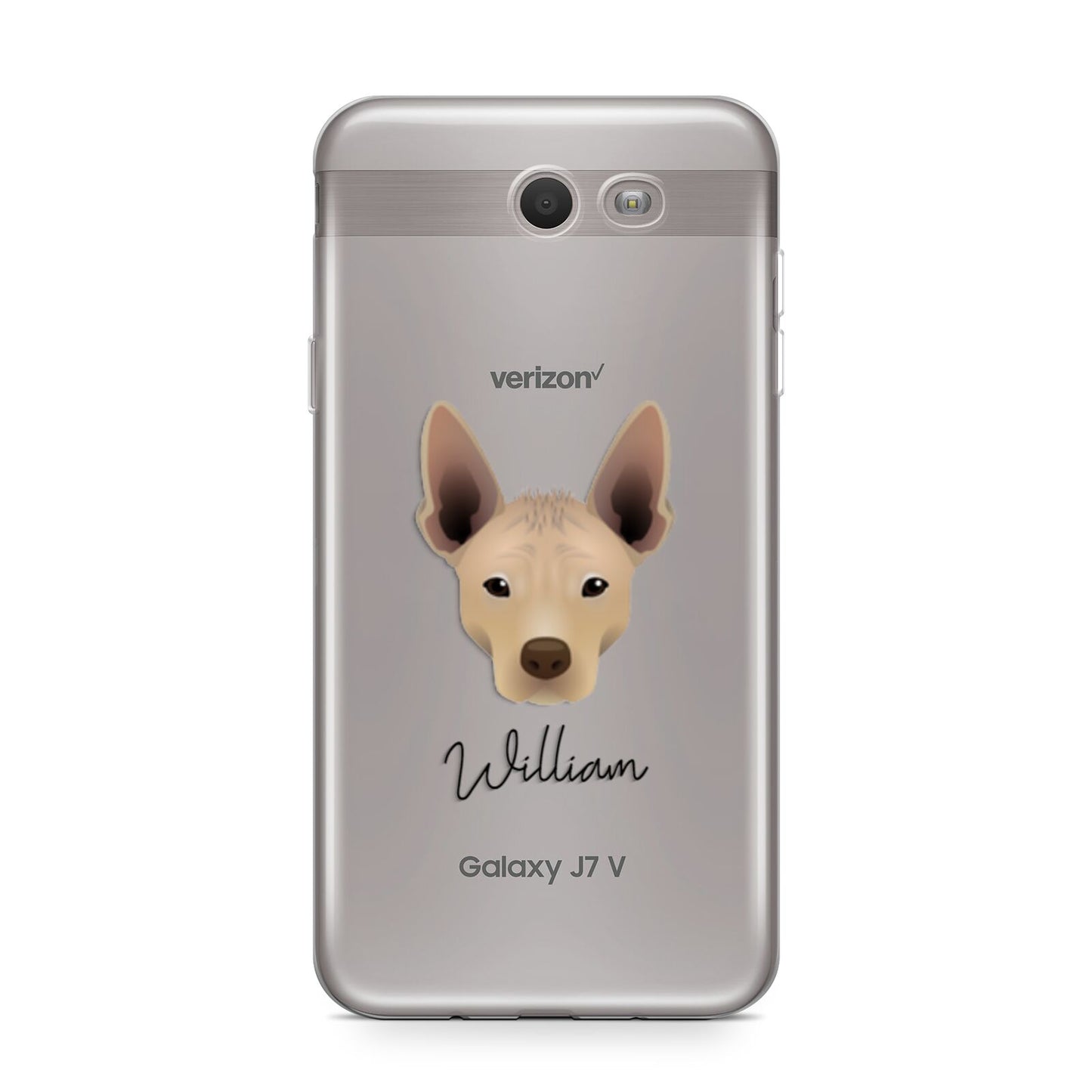 Mexican Hairless Personalised Samsung Galaxy J7 2017 Case
