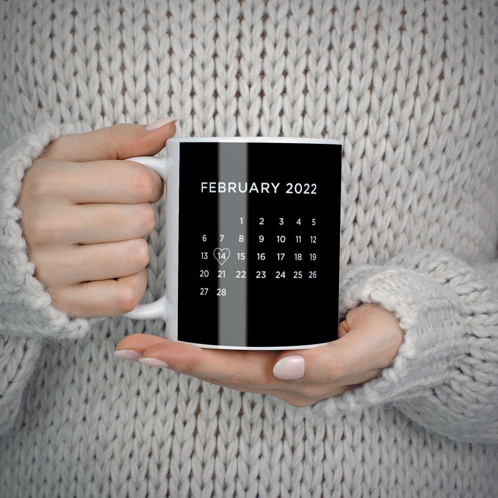 Milestone Date Personalised Photo 10oz Mug Alternative Image 5