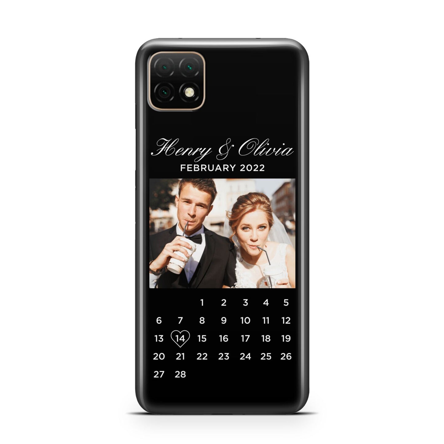 Milestone Date Personalised Photo Huawei Enjoy 20 Phone Case