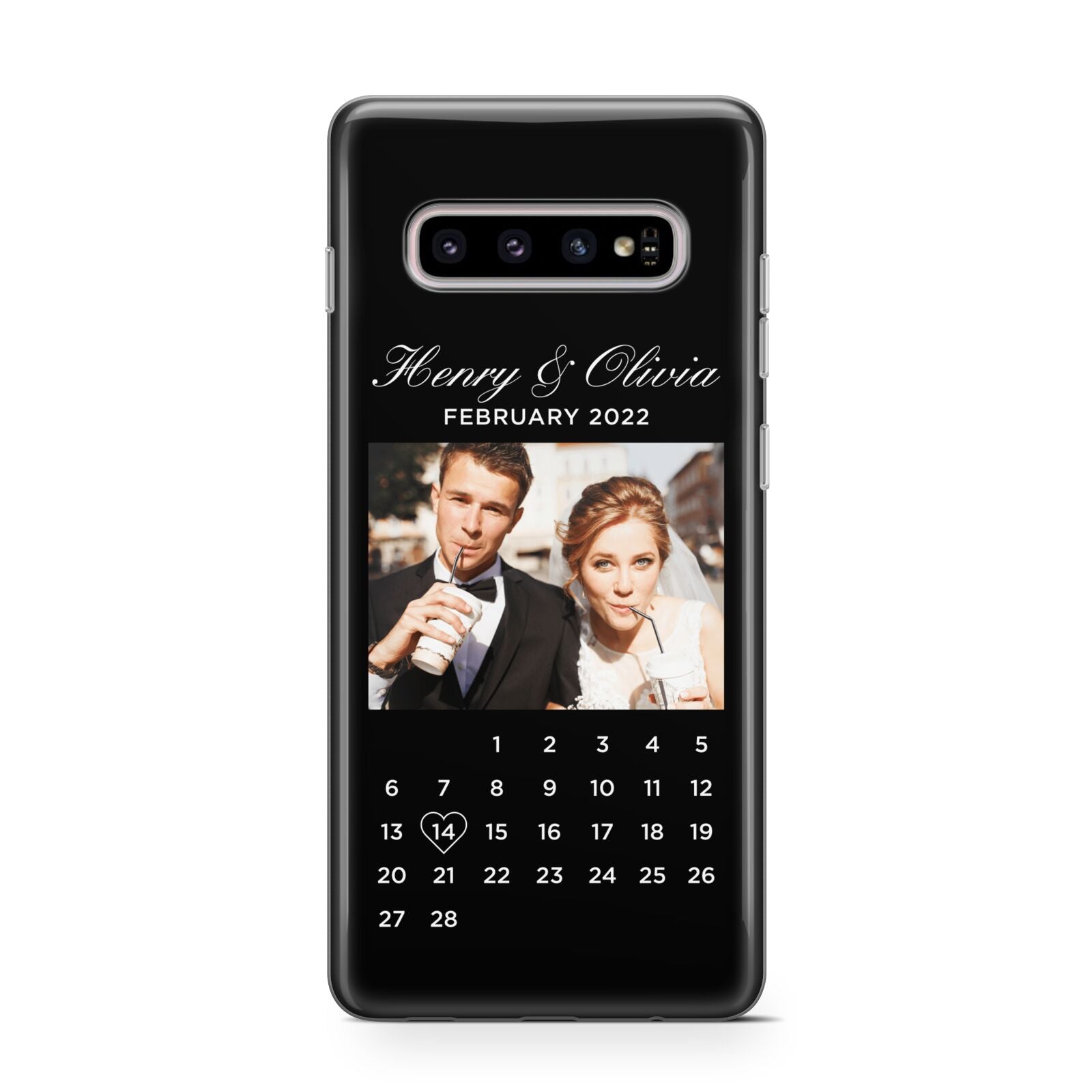 Milestone Date Personalised Photo Samsung Galaxy S10 Case