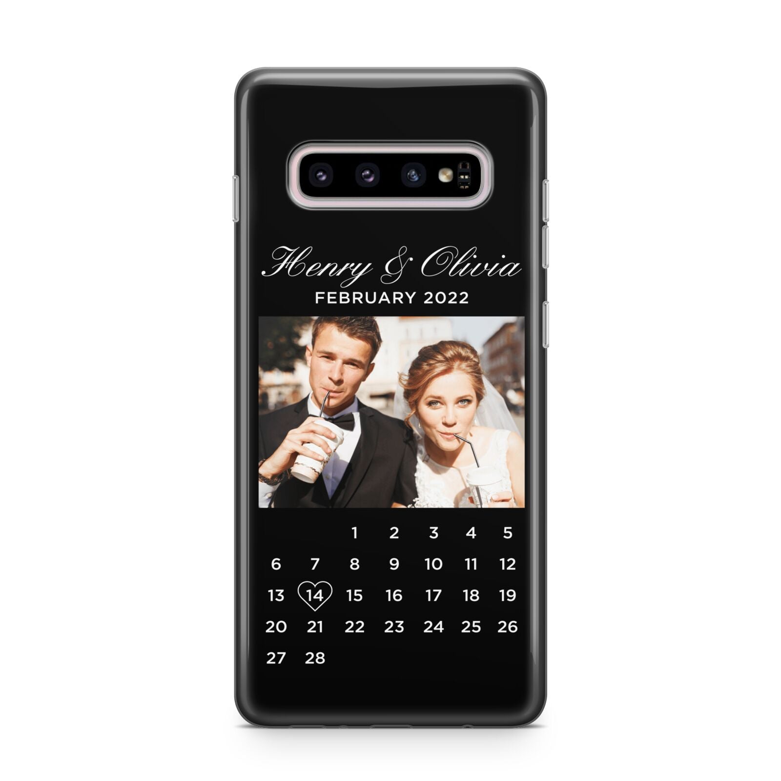 Milestone Date Personalised Photo Samsung Galaxy S10 Plus Case