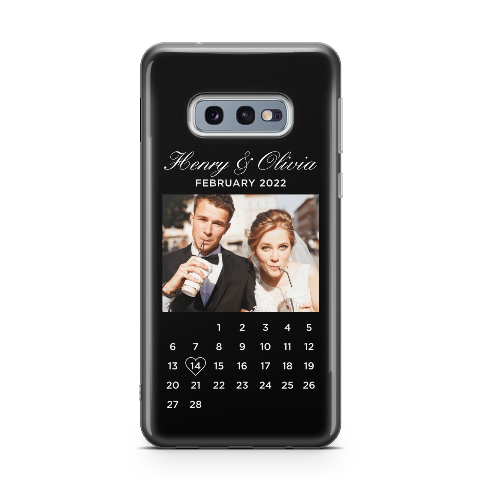 Milestone Date Personalised Photo Samsung Galaxy S10E Case