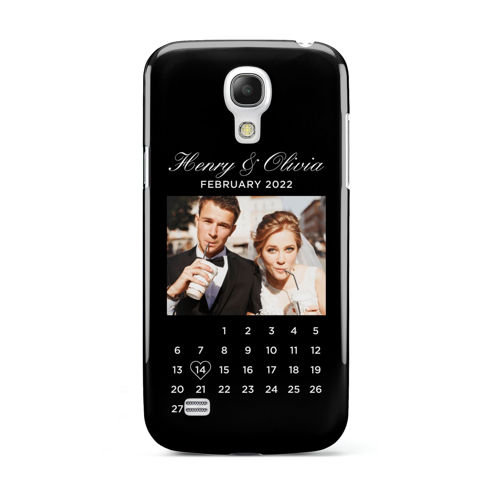 Milestone Date Personalised Photo Samsung Galaxy S4 Mini Case