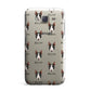 Miniature Bull Terrier Icon with Name Samsung Galaxy J7 Case