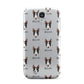 Miniature Bull Terrier Icon with Name Samsung Galaxy S4 Case