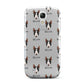 Miniature Bull Terrier Icon with Name Samsung Galaxy S4 Mini Case