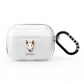 Miniature Bull Terrier Personalised AirPods Pro Clear Case