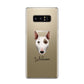 Miniature Bull Terrier Personalised Samsung Galaxy S8 Case
