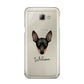 Miniature Pinscher Personalised Samsung Galaxy A8 2016 Case
