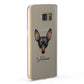 Miniature Pinscher Personalised Samsung Galaxy Case Fourty Five Degrees