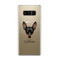 Miniature Pinscher Personalised Samsung Galaxy Note 8 Case