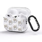 Miniature Poodle Icon with Name AirPods Pro Glitter Case Side Image