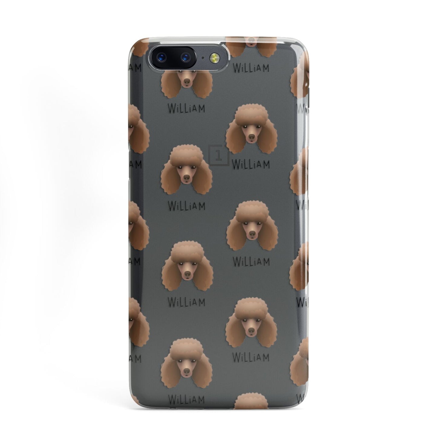 Miniature Poodle Icon with Name OnePlus Case