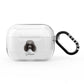 Miniature Poodle Personalised AirPods Pro Clear Case