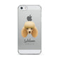 Miniature Poodle Personalised Apple iPhone 5 Case