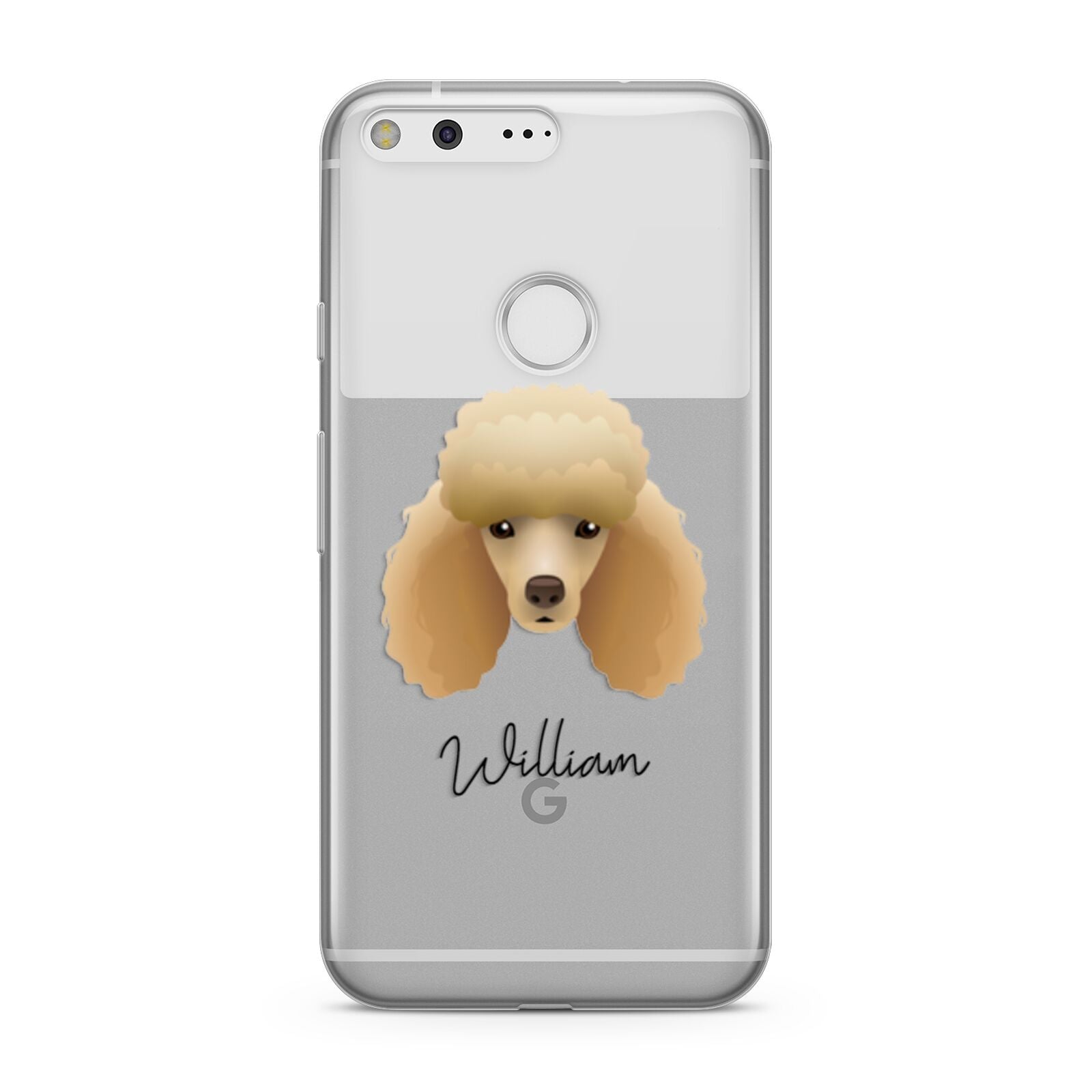 Miniature Poodle Personalised Google Pixel Case