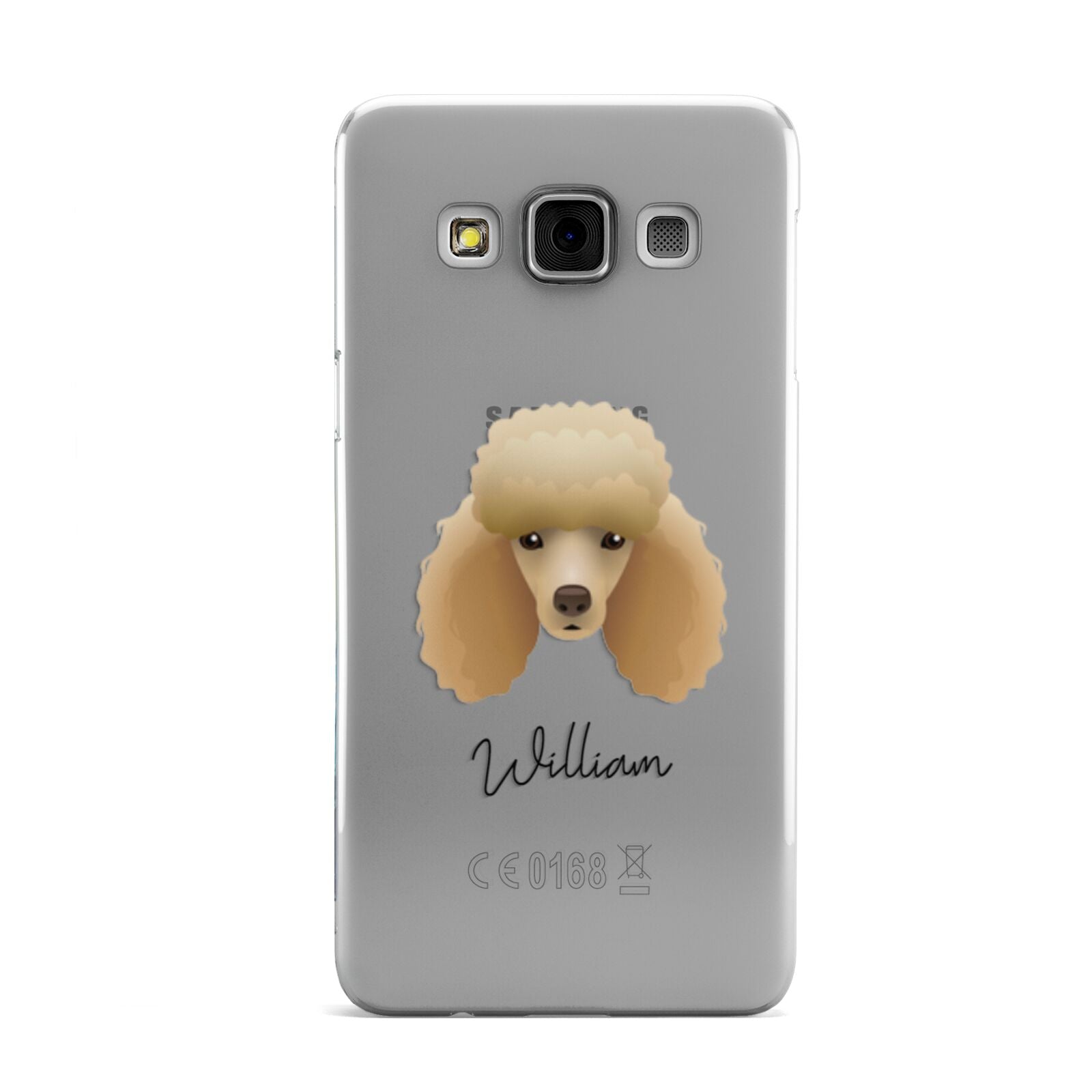 Miniature Poodle Personalised Samsung Galaxy A3 Case