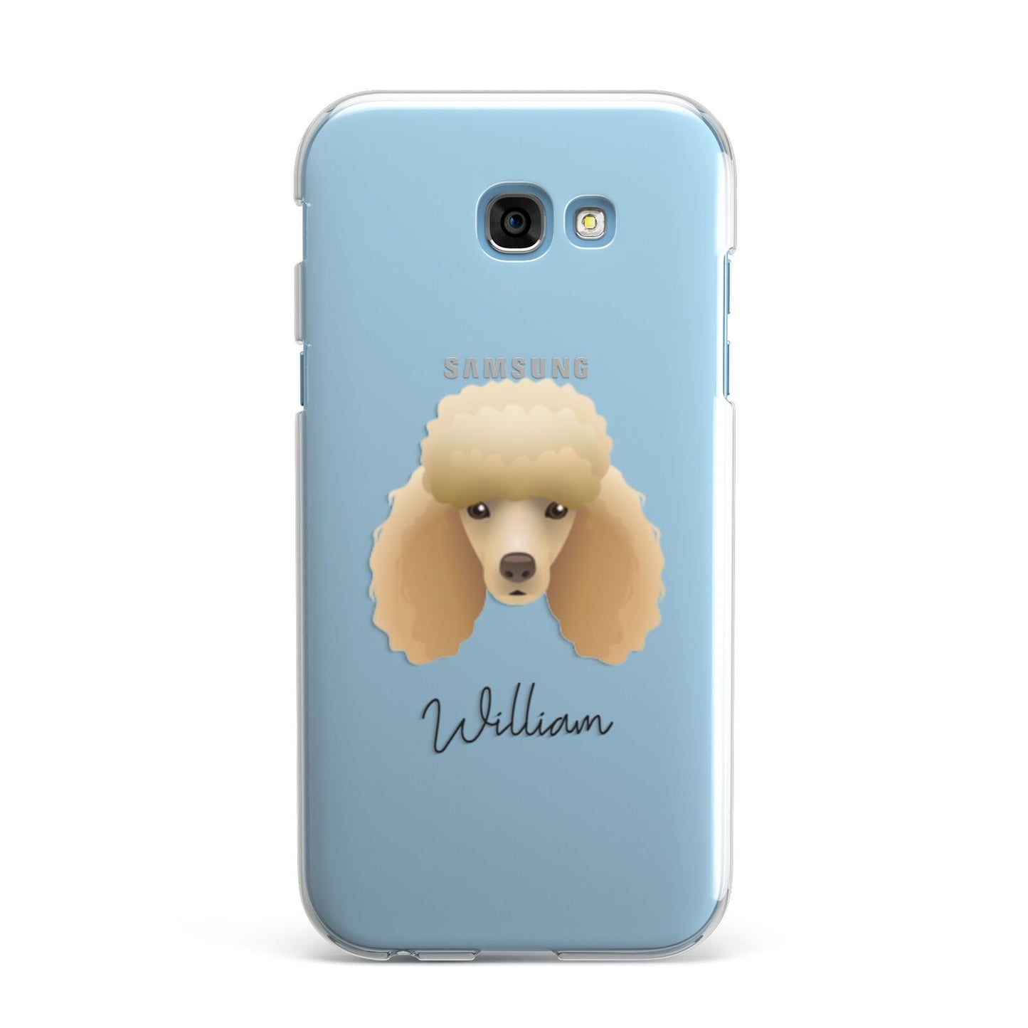 Miniature Poodle Personalised Samsung Galaxy A7 2017 Case