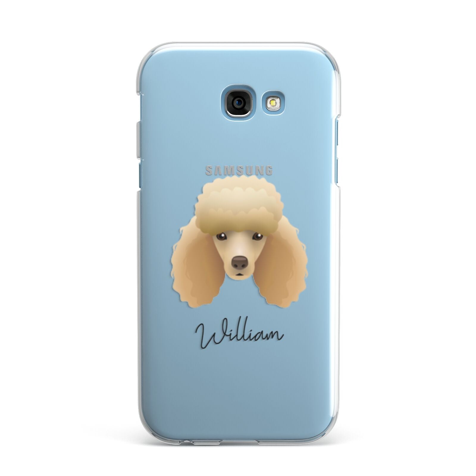 Miniature Poodle Personalised Samsung Galaxy A7 2017 Case