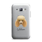 Miniature Poodle Personalised Samsung Galaxy J1 2015 Case