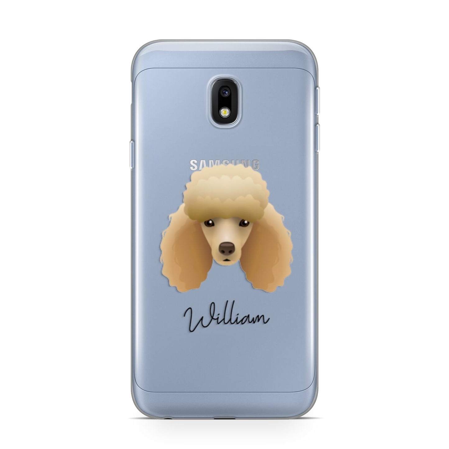Miniature Poodle Personalised Samsung Galaxy J3 2017 Case