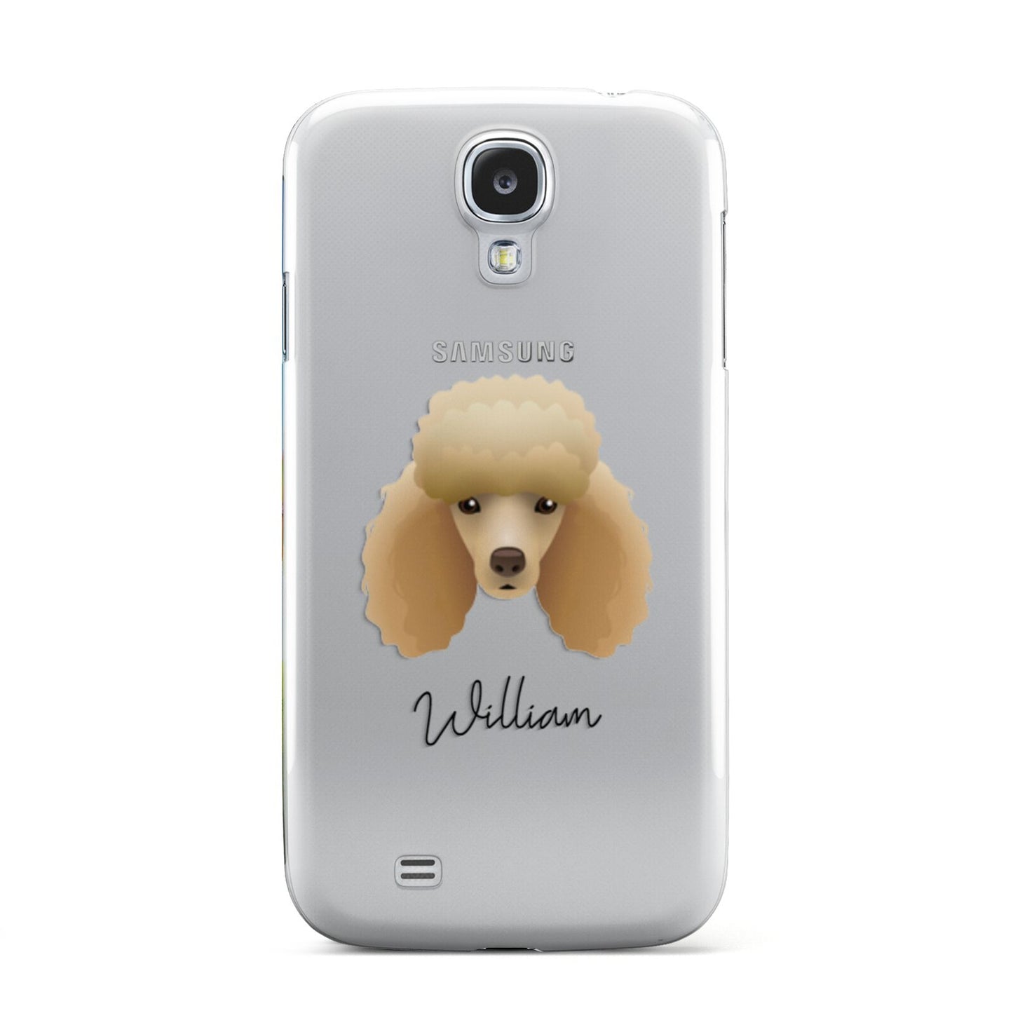 Miniature Poodle Personalised Samsung Galaxy S4 Case