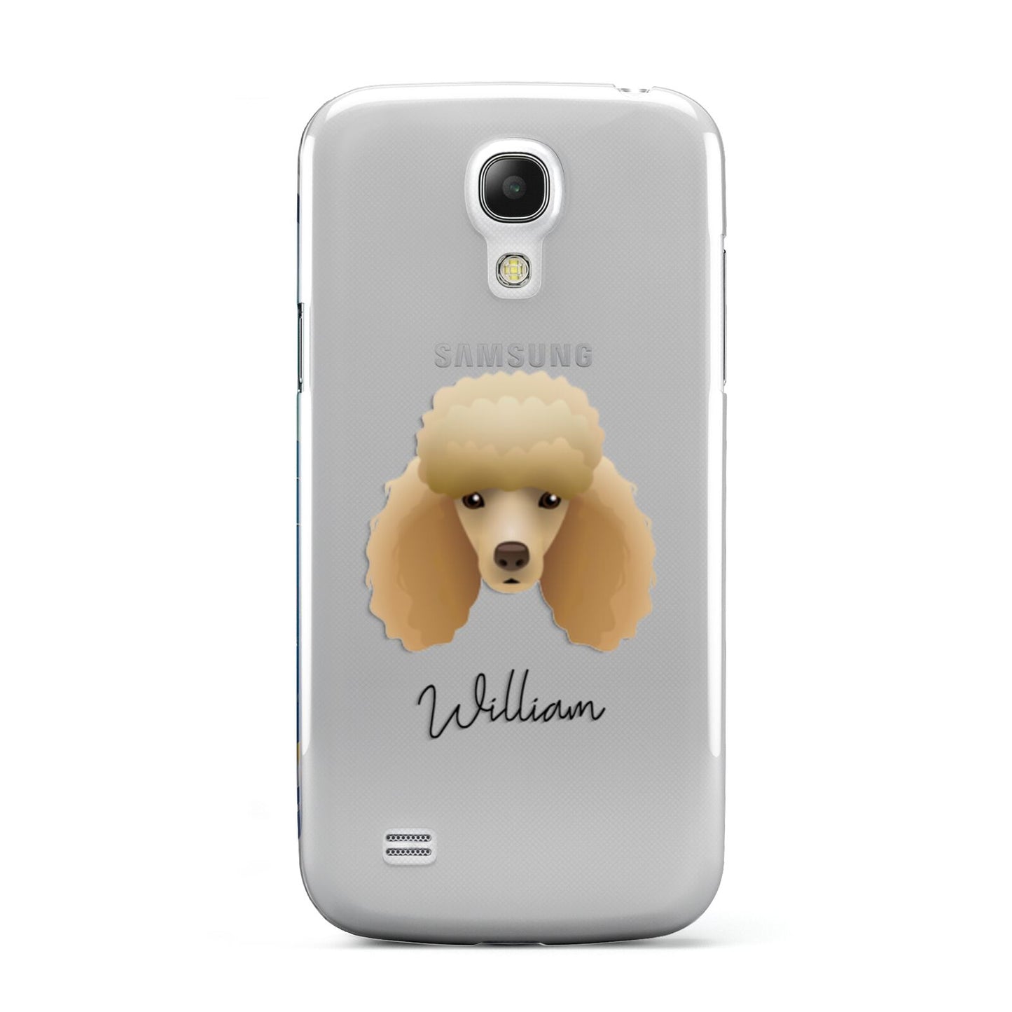 Miniature Poodle Personalised Samsung Galaxy S4 Mini Case