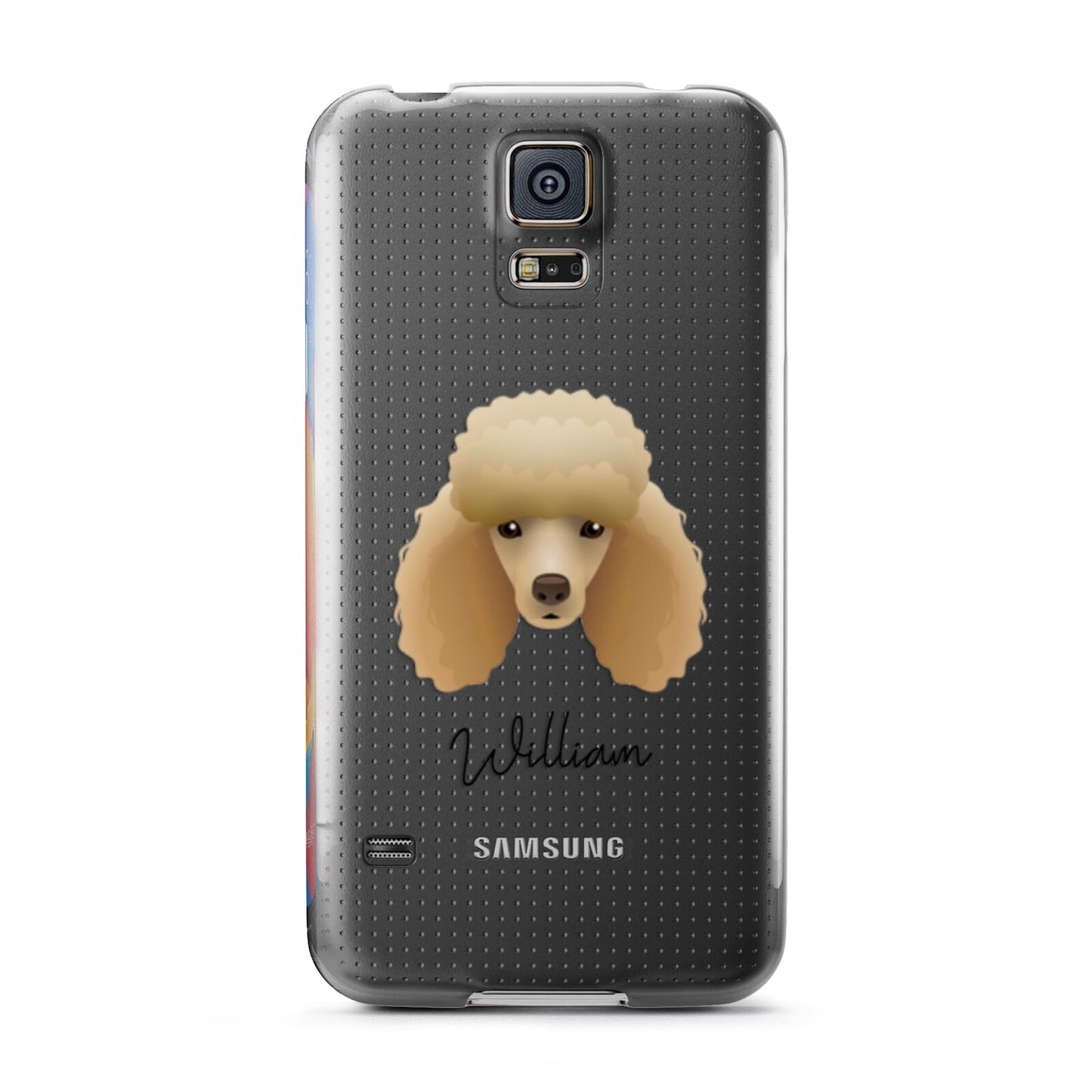 Miniature Poodle Personalised Samsung Galaxy S5 Case